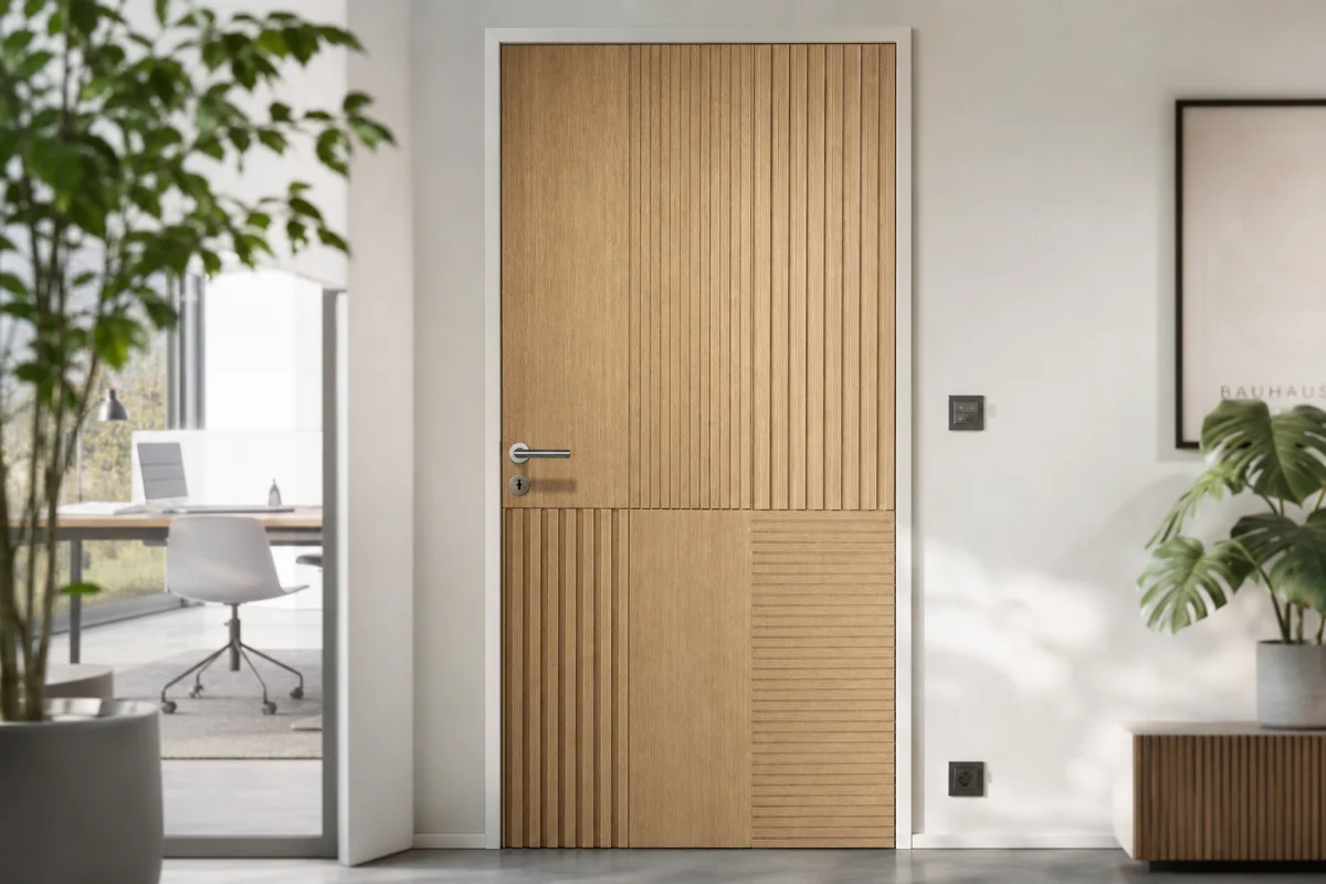 porte isolation phonique interieur