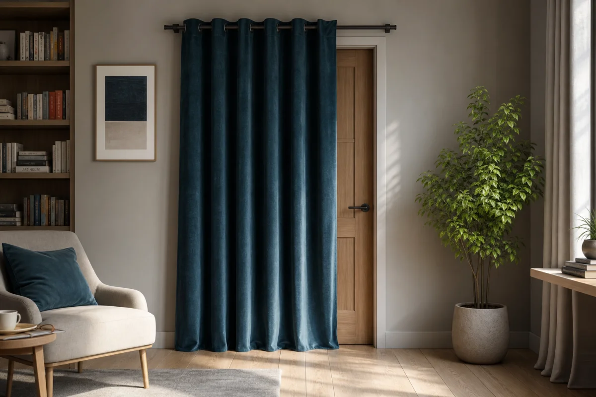 porte isolation phonique interieur