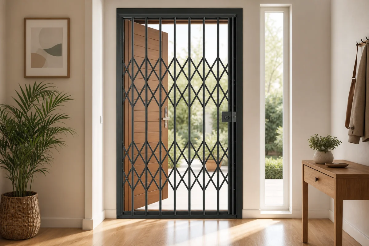 grille anti effraction porte