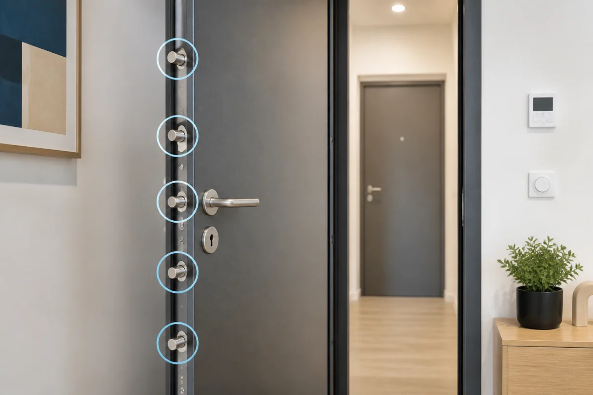 changer serrure porte blindée