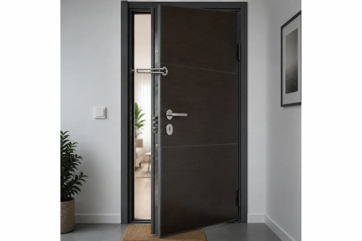 entrebâilleur porte blindée