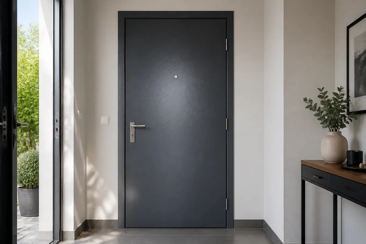 peinture porte blindée