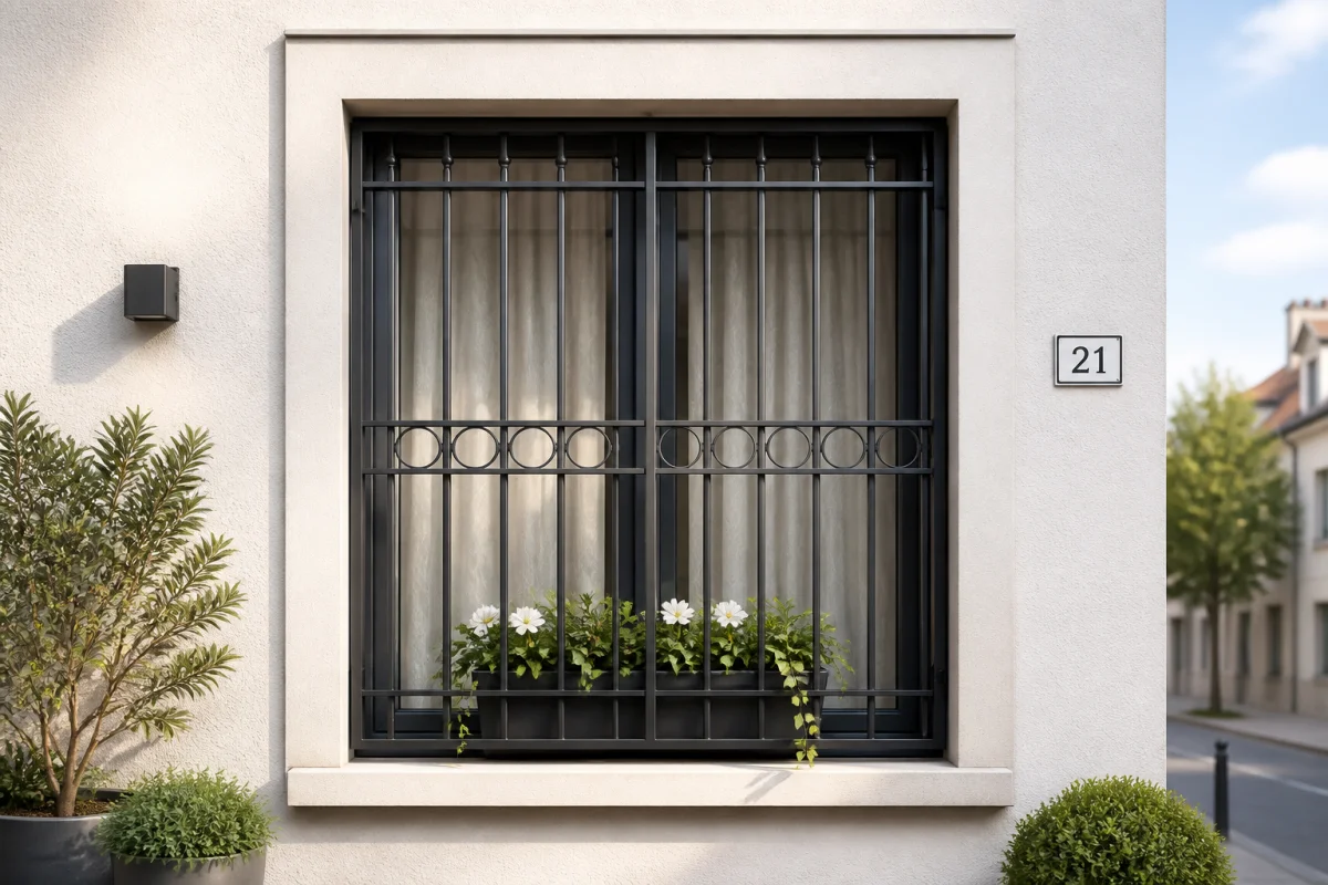 grille fenetre rez de chaussée