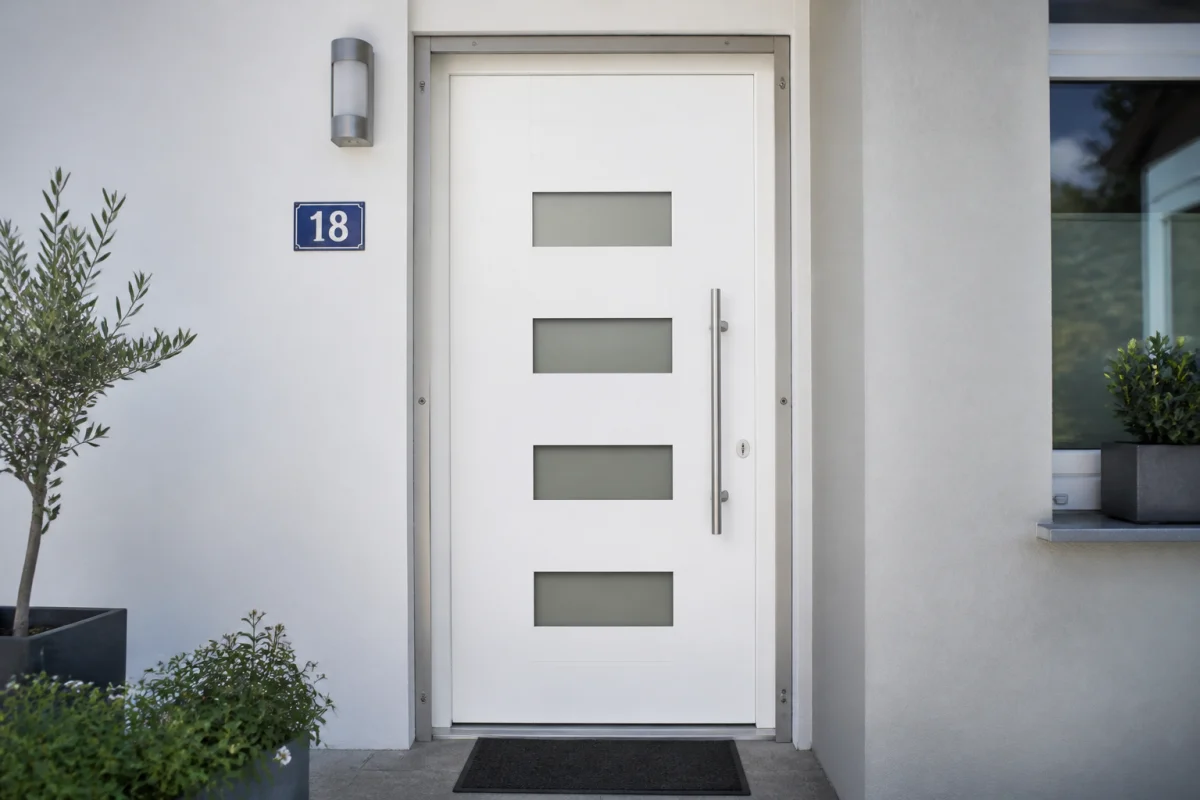 sécuriser porte entrée pvc