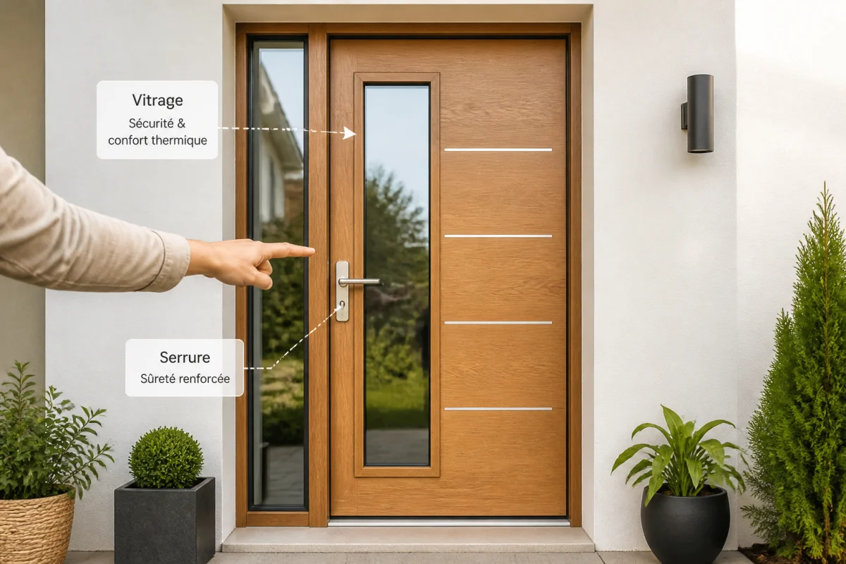 Remplacer une porte d’entrée et améliorer son confort