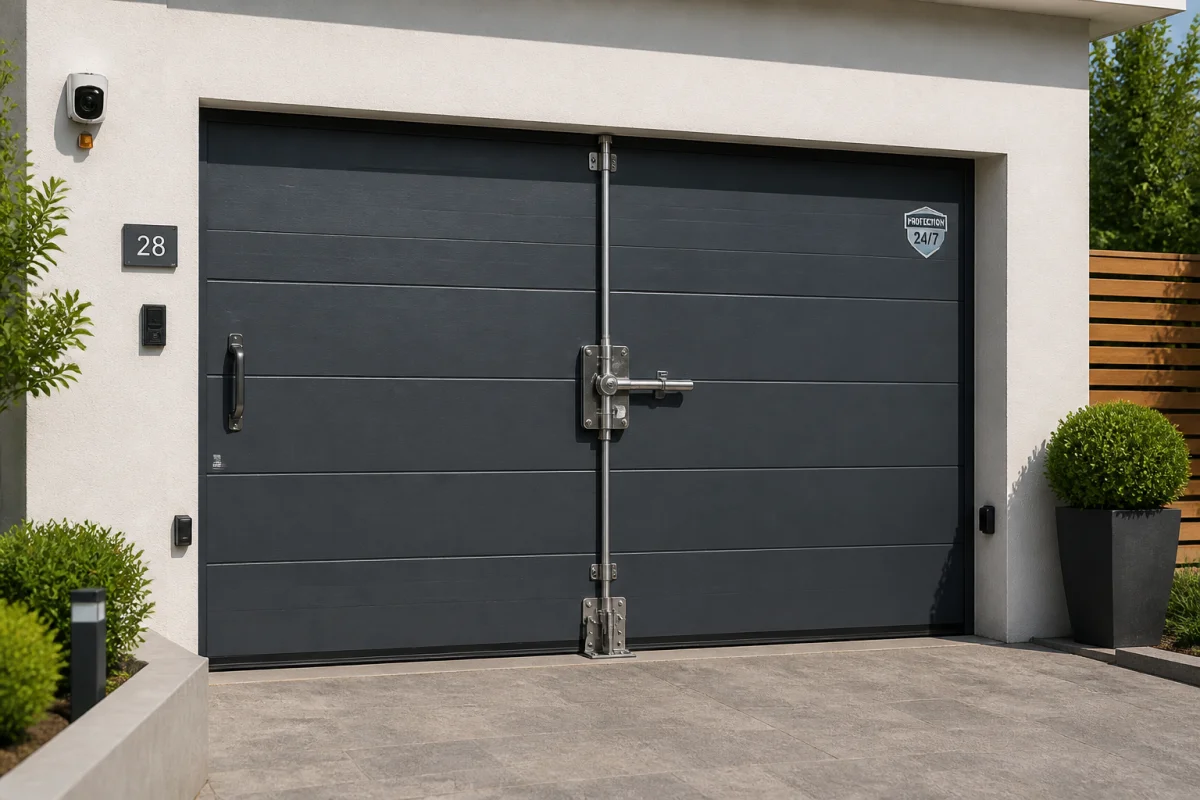 Comment sécuriser une porte de garage