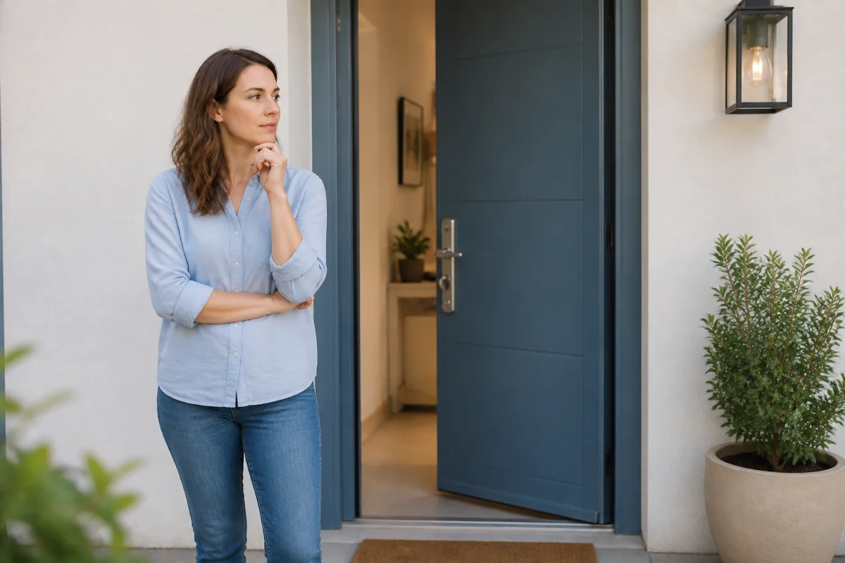 Que faire après une porte claquée